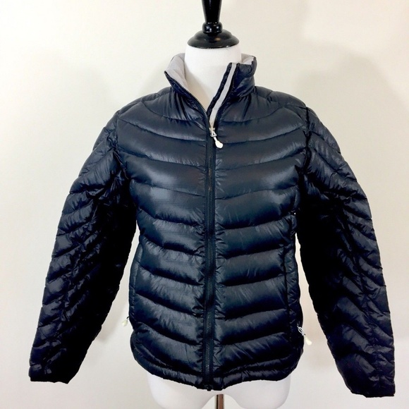 Lands' End Jackets & Coats Lands End Black Ultra Light Packable Down Jacket S Poshmark